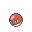 Recent gevangen Pokémon Voltorb