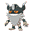 Recent gevangen Pokémon Perrserker