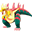 Recent gevangen Pokémon Dracozolt