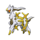 Recent gevangen Pokémon Arceus Electric