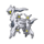 Recent gevangen Pokémon Arceus Steel