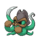 Recent gevangen Pokémon Arghonaut