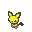 Recent gevangen Pokémon Pichu