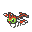 Recent gevangen Pokémon Yanma