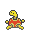 Recent gevangen Pokémon Shuckle