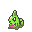 Recent gevangen Pokémon Larvitar