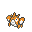 Recent gevangen Pokémon Corphish