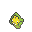 Recent gevangen Pokémon Sewaddle