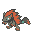 Recent gevangen Pokémon Zoroark