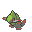 Recent gevangen Pokémon Fraxure