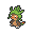 Recent gevangen Pokémon Chespin
