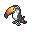 Recently caught Pokémon Toucannon