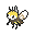 Recent gevangen Pokémon Ribombee