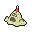 Recent gevangen Pokémon Sandygast