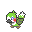 Recently caught Pokémon Foliat